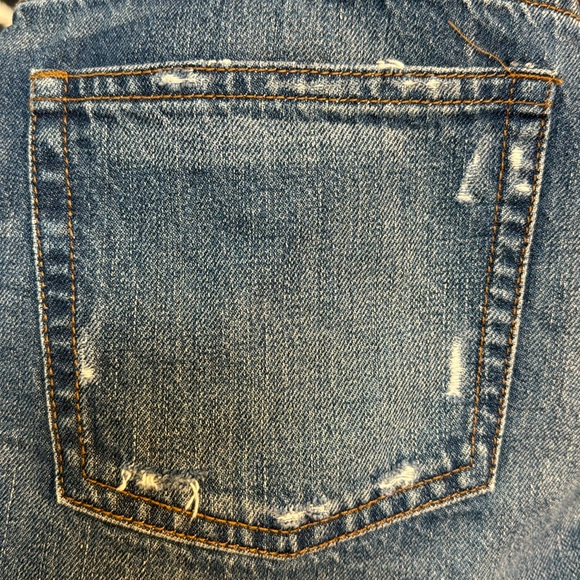 J.Crew Indigo Distressed Denim Shorts - Picture 5 of 5